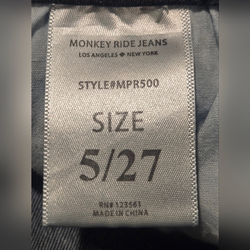 Monkey Ride Jeans High Rise Original Vintage - Picture 9 of 9